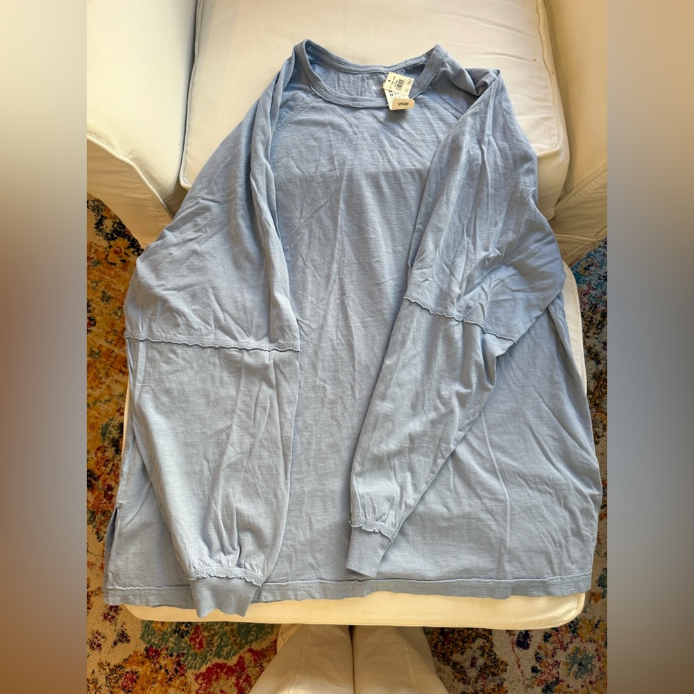 2 Pack!  NEW Aerie: Lightweight Women's Long Sleeve Oversized Tees